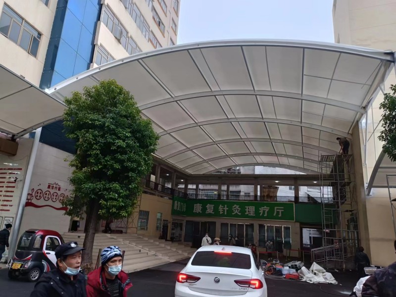 小区电动车膜结构车棚定制，2026正规滨江区膜结构厂家推荐-1